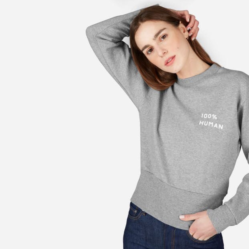 Everlane - Human Women Sweatshirt